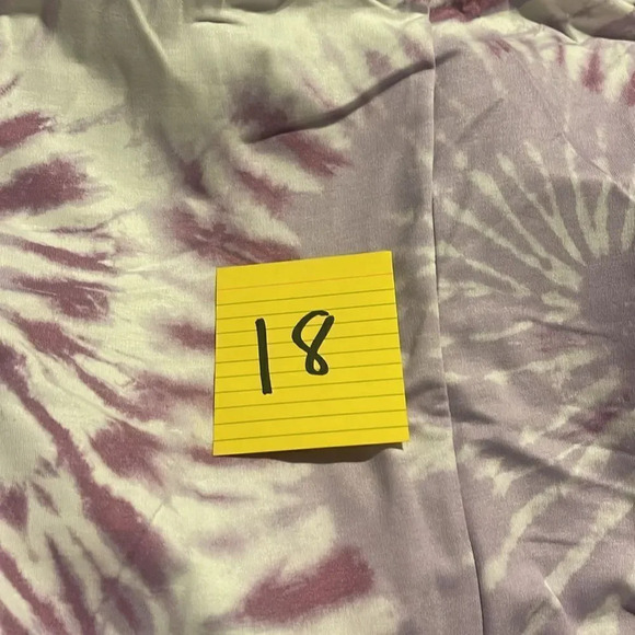 #18 32 Degrees Cool Youth Tie Dye Maxi dress Purple White Size Medium 10/12 - Picture 8 of 10